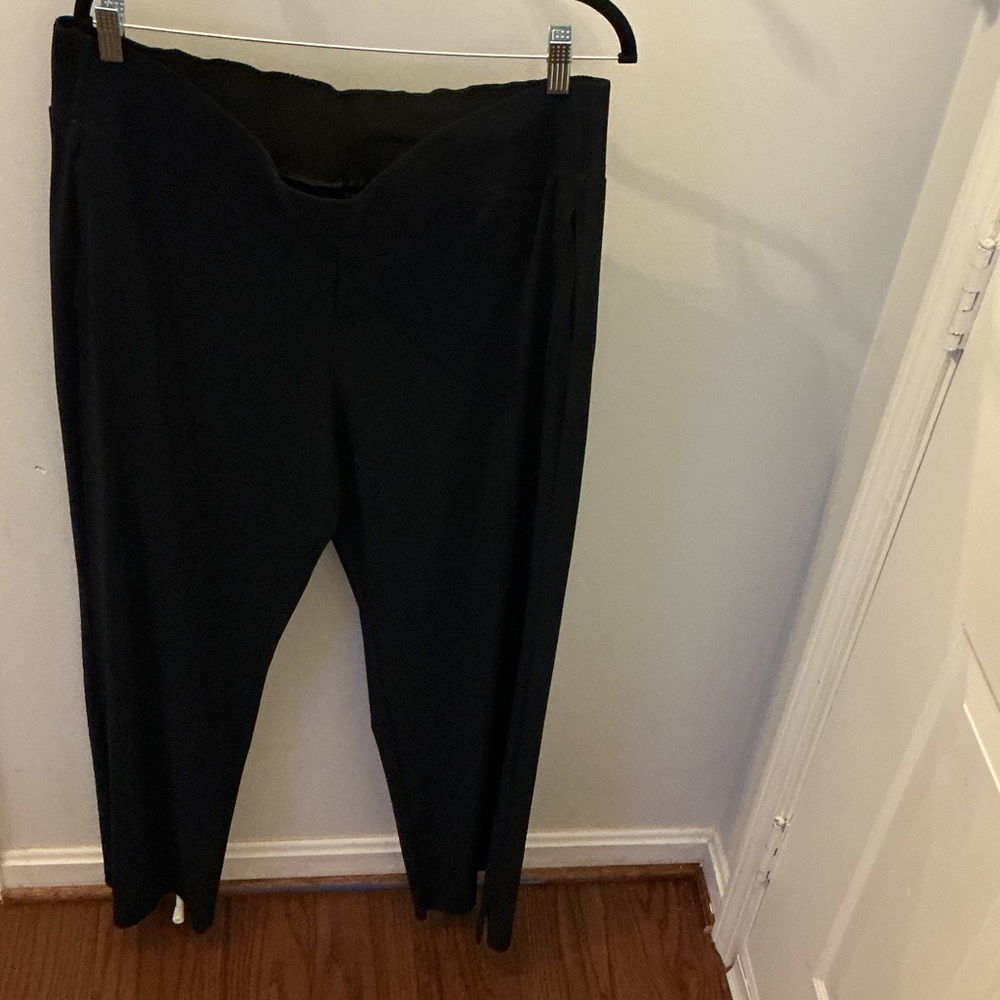 Athleta Black Wide Leg Pants
